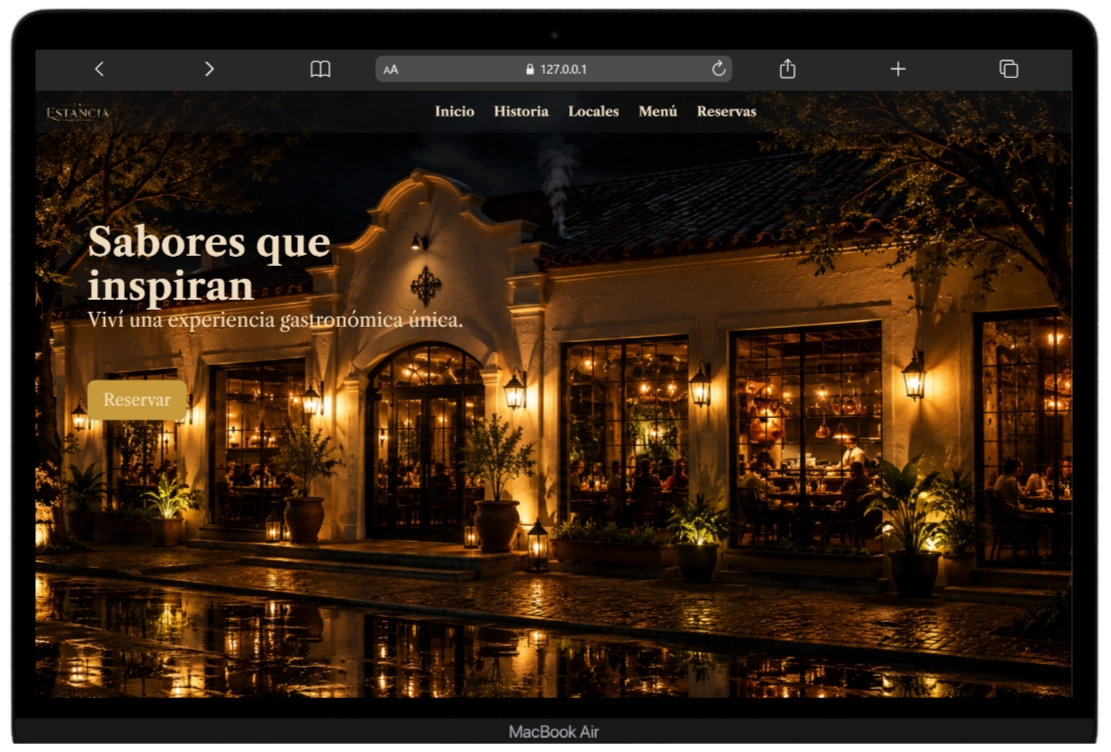 Portfolio web de ML Soluciones Digitales